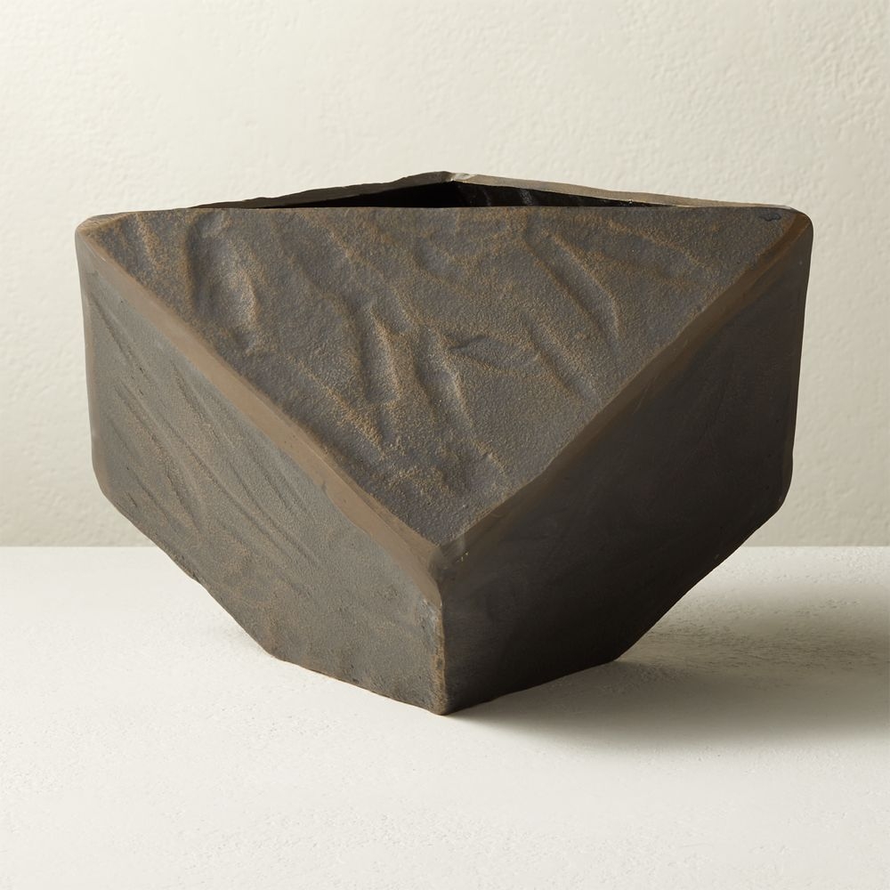Rock Metal Planter - Image 0
