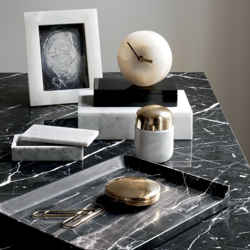 Strata Marble Letter Tray - Image 3