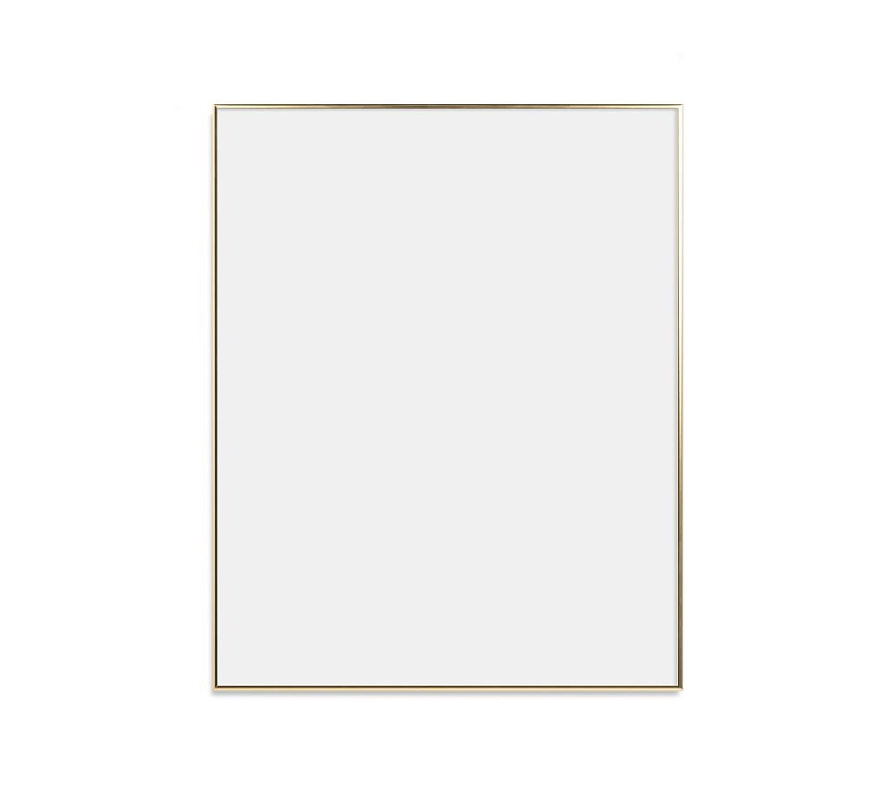 Thin Metal Gallery Frame, No Mat, 24x30 - Bright Gold - Image 0