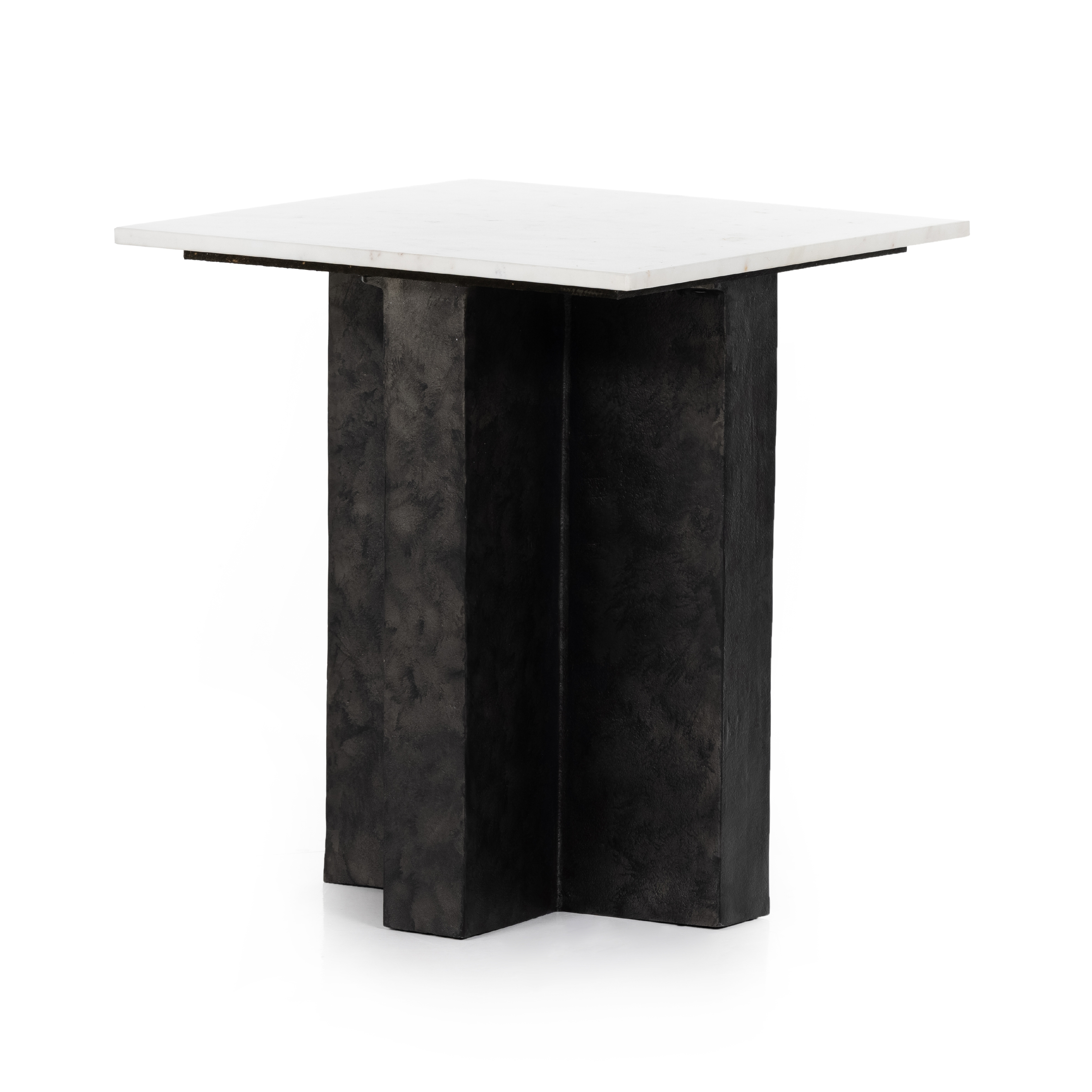 Terrell End Table-Raw Black - Image 0
