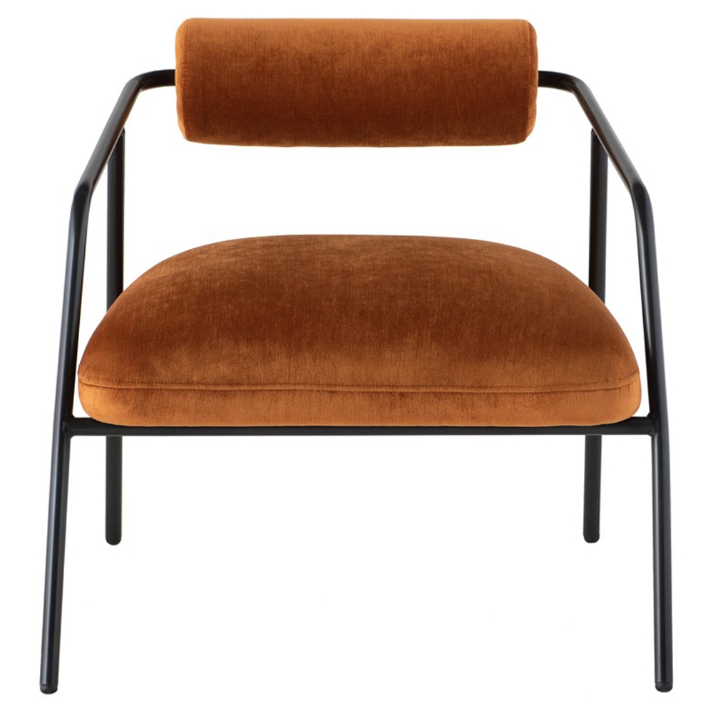 Sharnee Accent Chair, Rust - Image 1