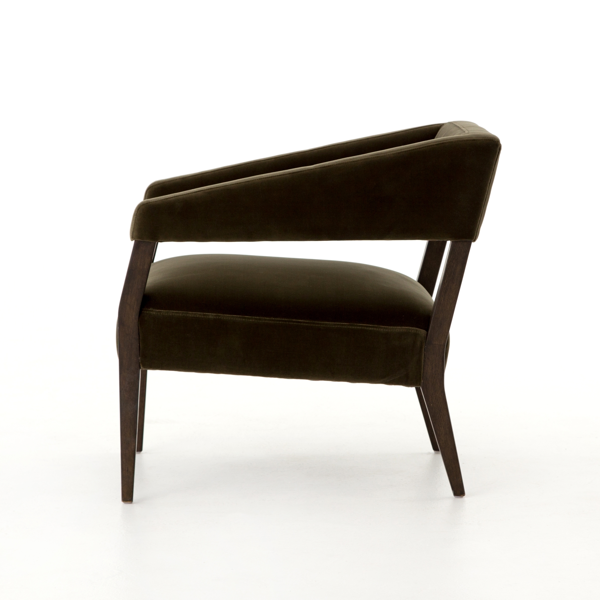 Gary Club Chair - Surrey Olive - Image 5