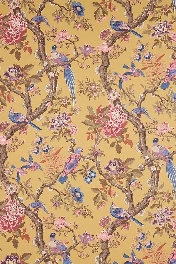 Eltham Floral Bird Wallpaper - Image 0