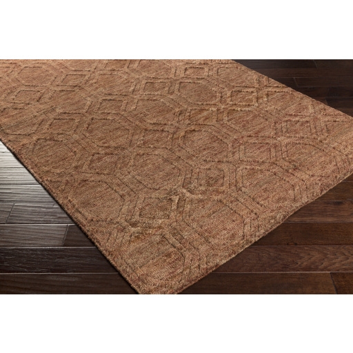 Galloway Brown Indoor 8' x 11' Handmade Rug - Image 1
