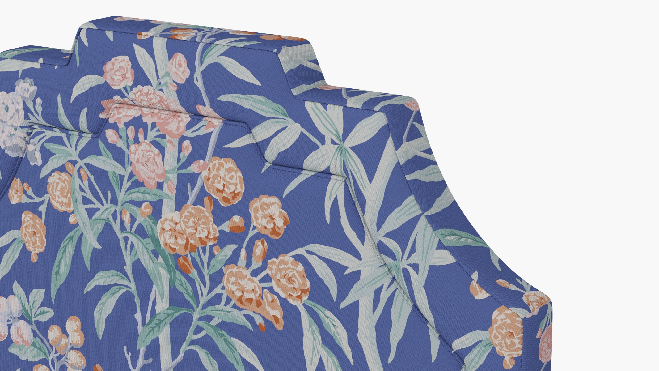 Art Deco Headboard, Lapis Lanai, Twin - Image 2