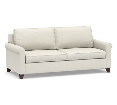 Cameron Roll Arm Upholstered Deep Seat Sofa 2-Seater 88", Polyester Wrapped Cushions, Performance Boucle Oatmeal - Image 0