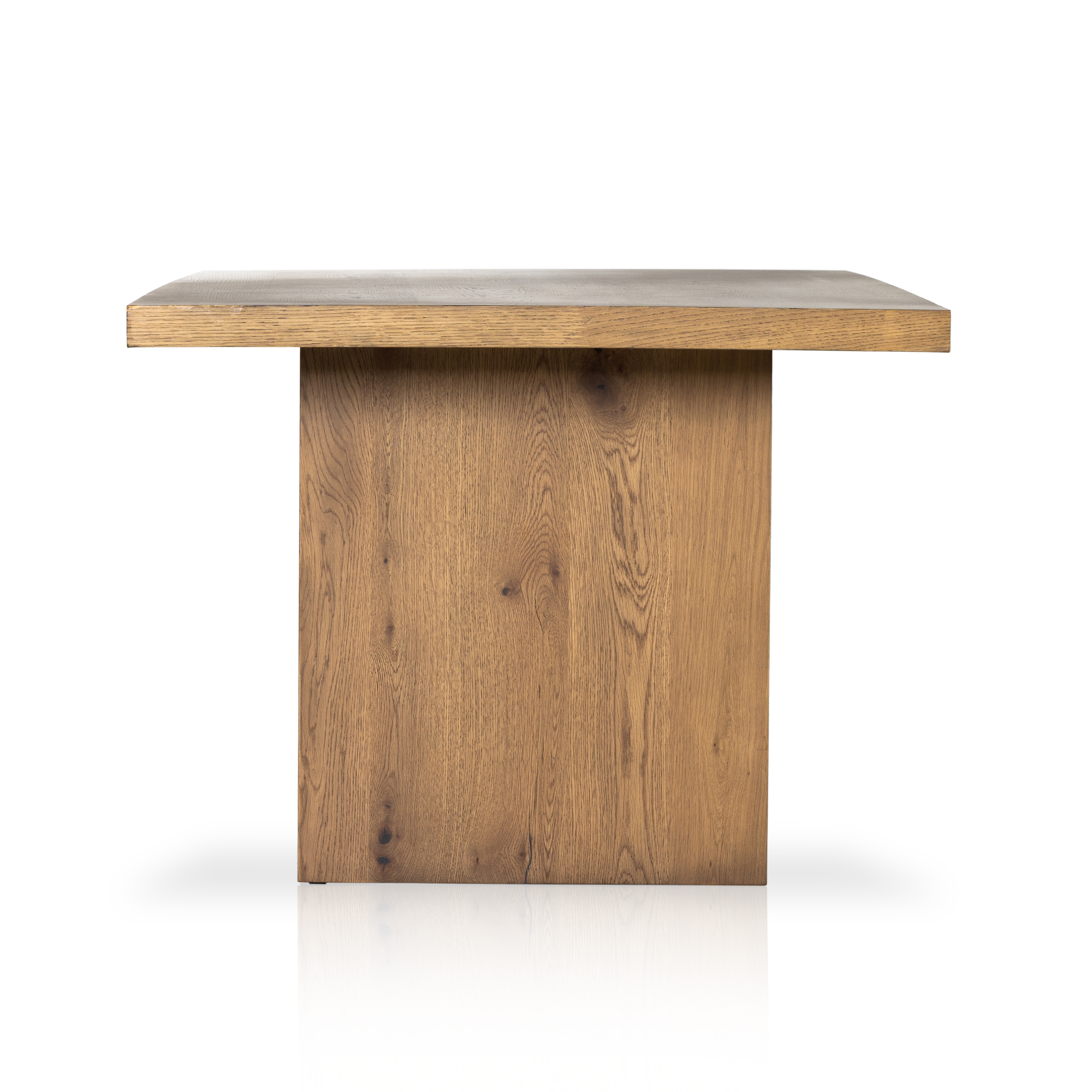 Eaton Dining Table-Amber Oak Resin - Image 4