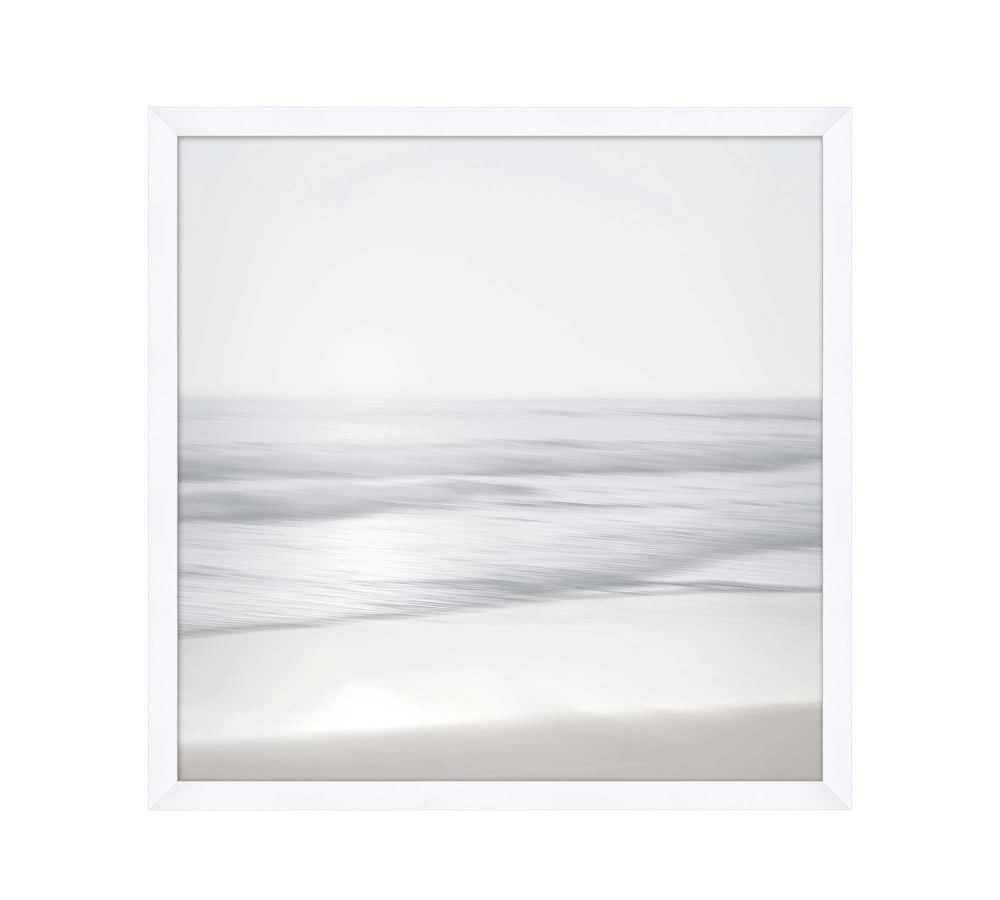 Neutral Coast Framed Print 1, Matte White, 29"Wx29"H - Image 0