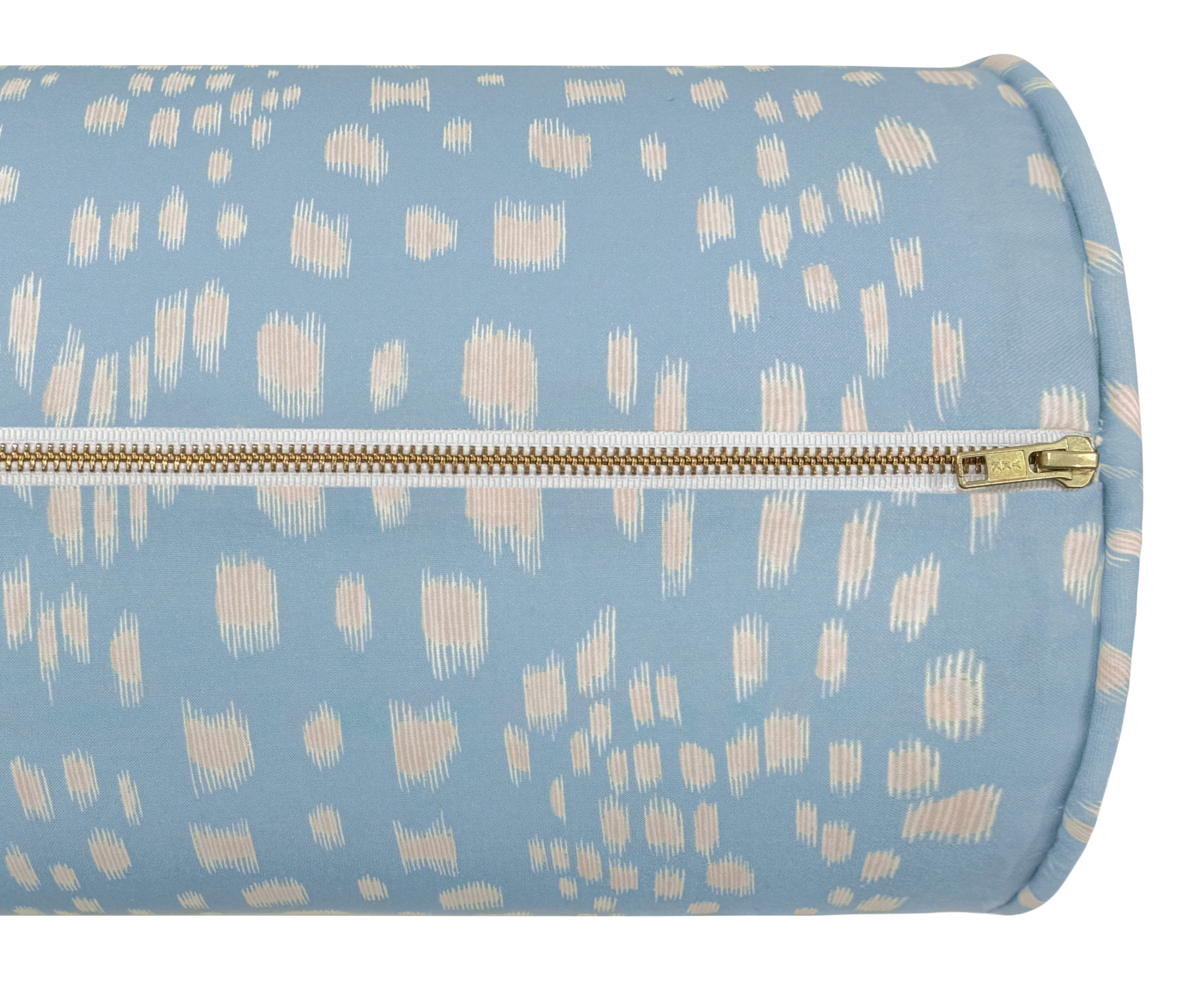 THE BOLSTER :: LES TOUCHES REVERSE // SKY | BRUNSCHWIG & FILS - TWIN // 9" x 24" - Image 3