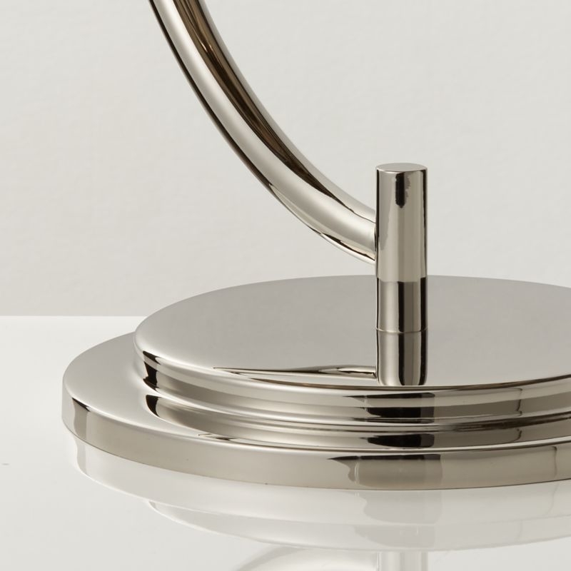 Melani Polished Nickel Dome Table Lamp - Image 2