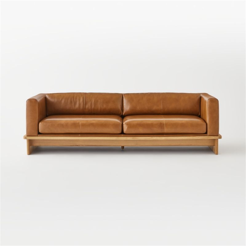 Tablon Saddle Leather Sofa - Image 1