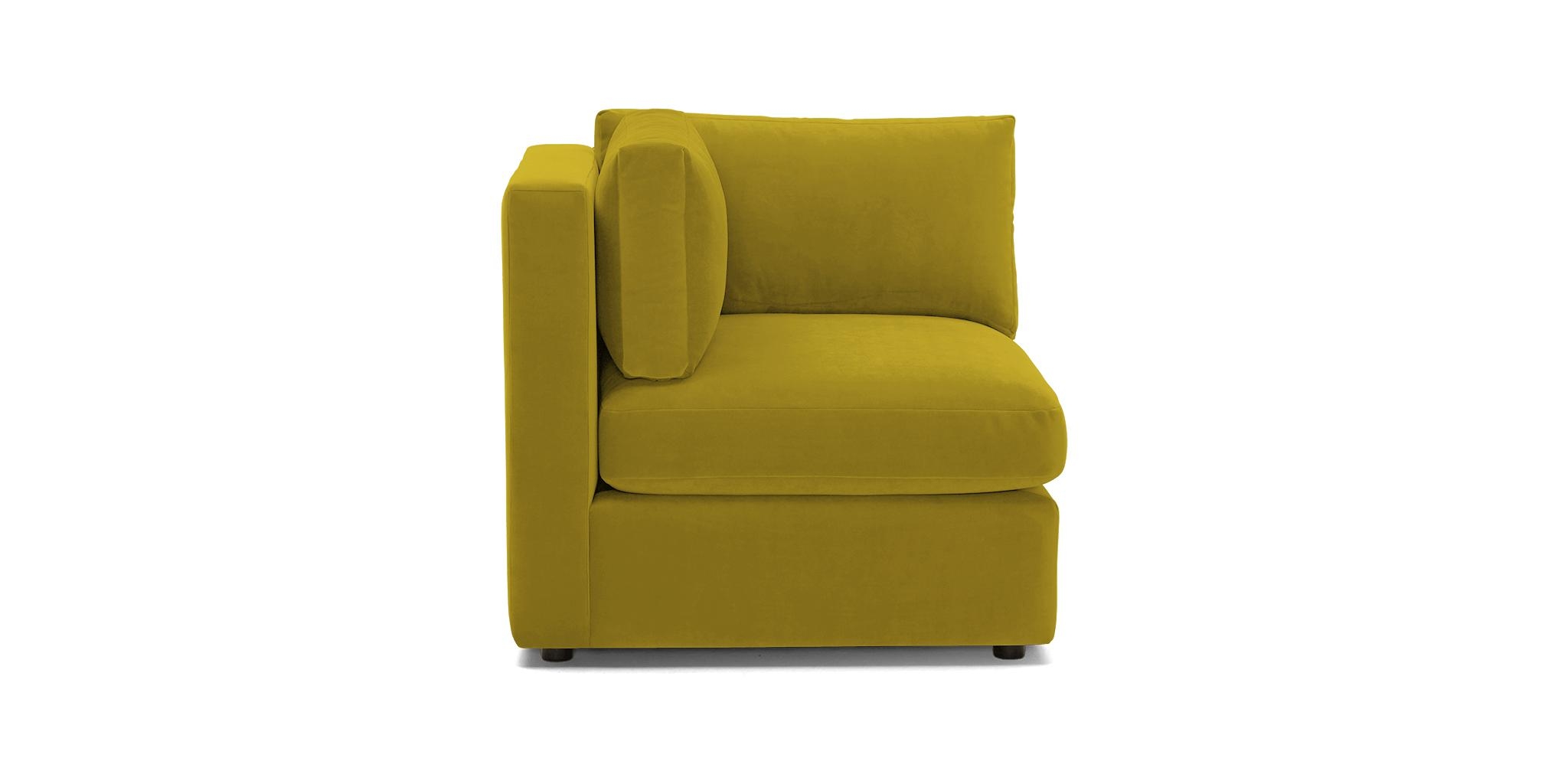 Yellow Daya Mid Century Modern Single Arm Chair - Bloke Goldenrod - Image 0
