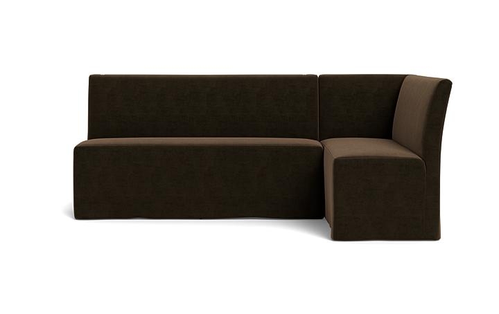 Dorian Slipcovered Right Banquette - Image 0