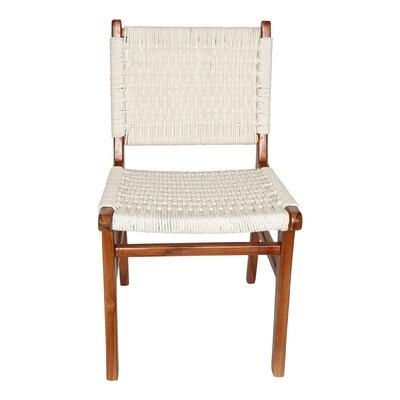 Hadlock Solid Wood Side Chair in White - Image 0