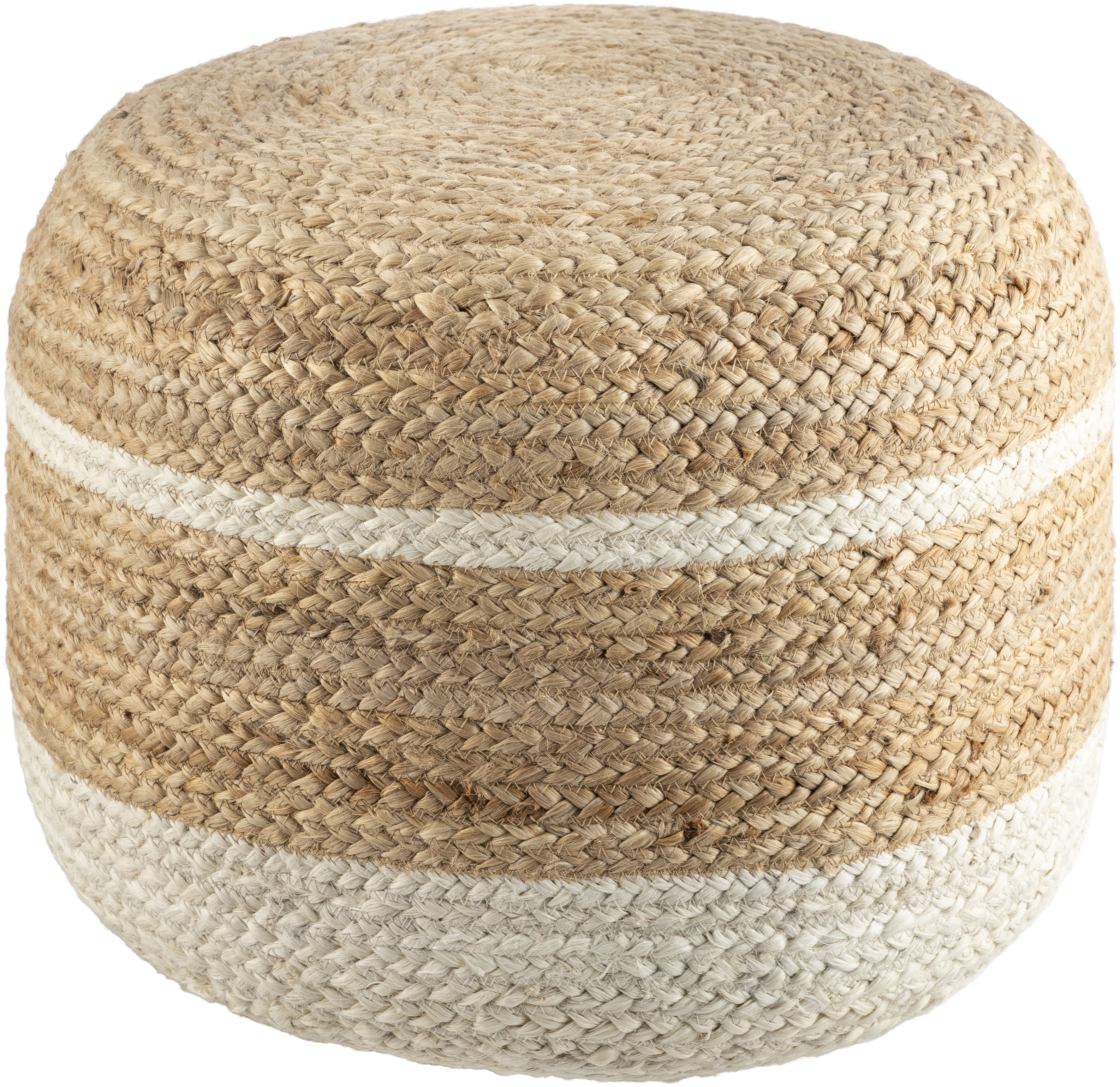 Livabliss Saratov Woven Pouf - Image 0