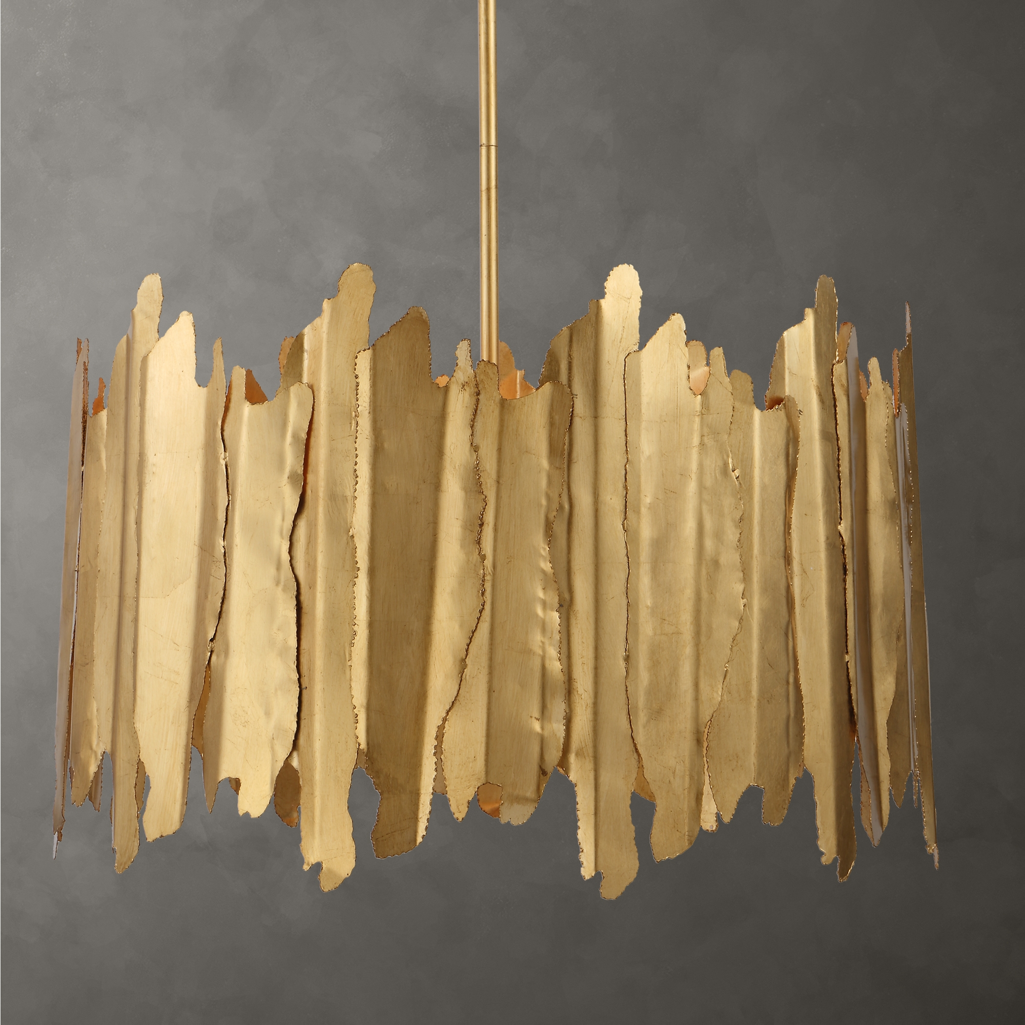 Golden Gate 8 Light Industrial Pendant - Image 0