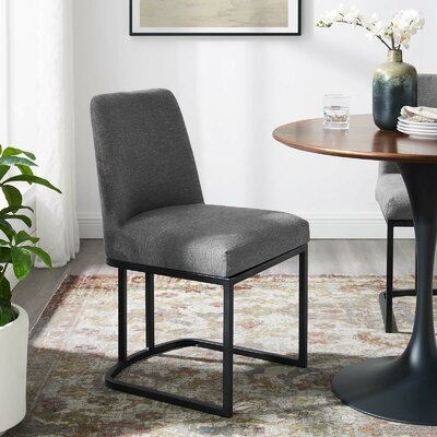 Amplify Sled Upholstered Dining Side Chair - Image 0