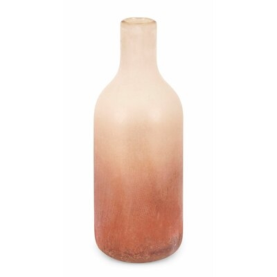 Rochdale Gradient Pattern Glass Bottle Table Vase - Image 0