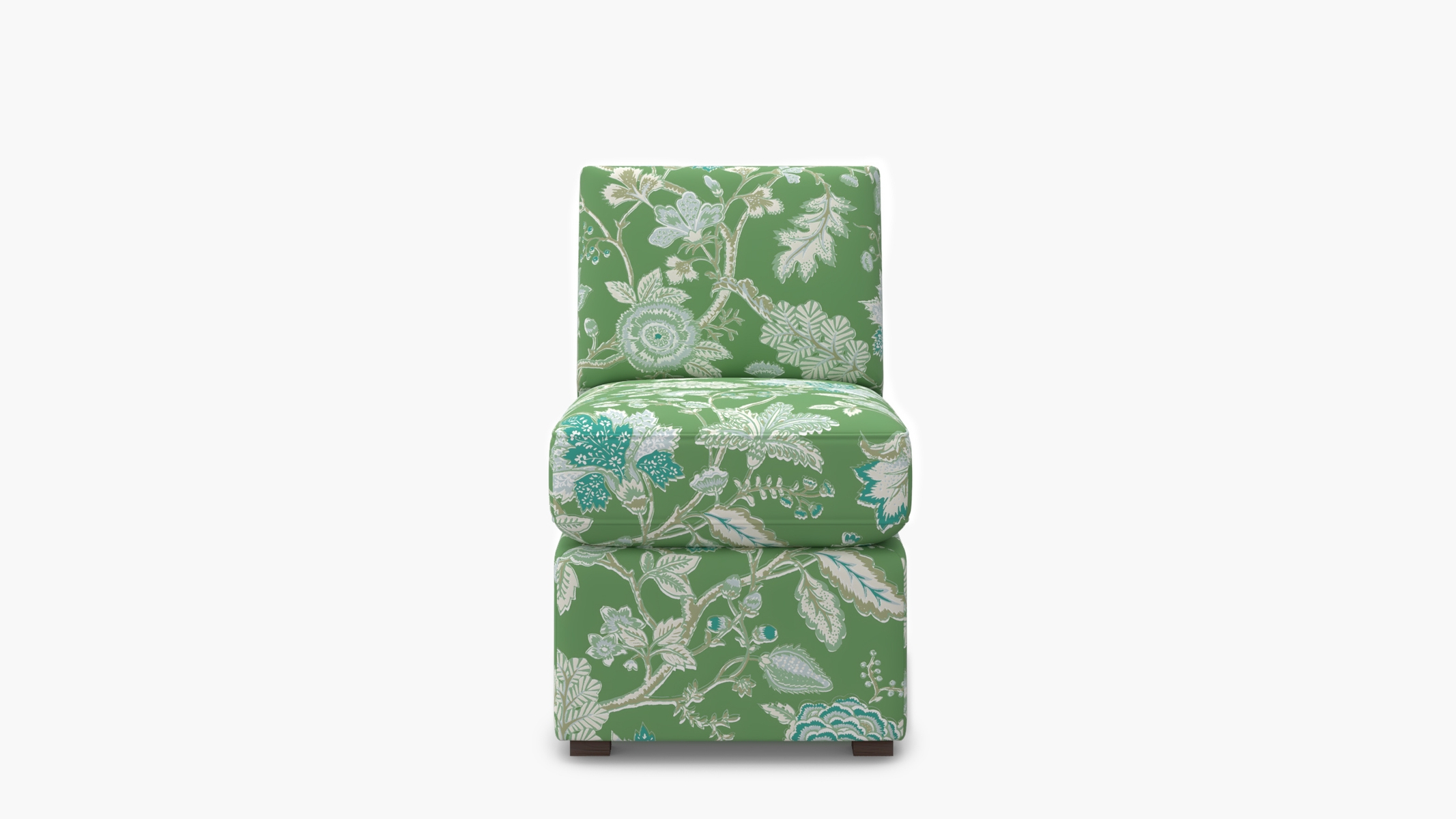 Petite Slipper Chair, Green La Vendee - Image 0