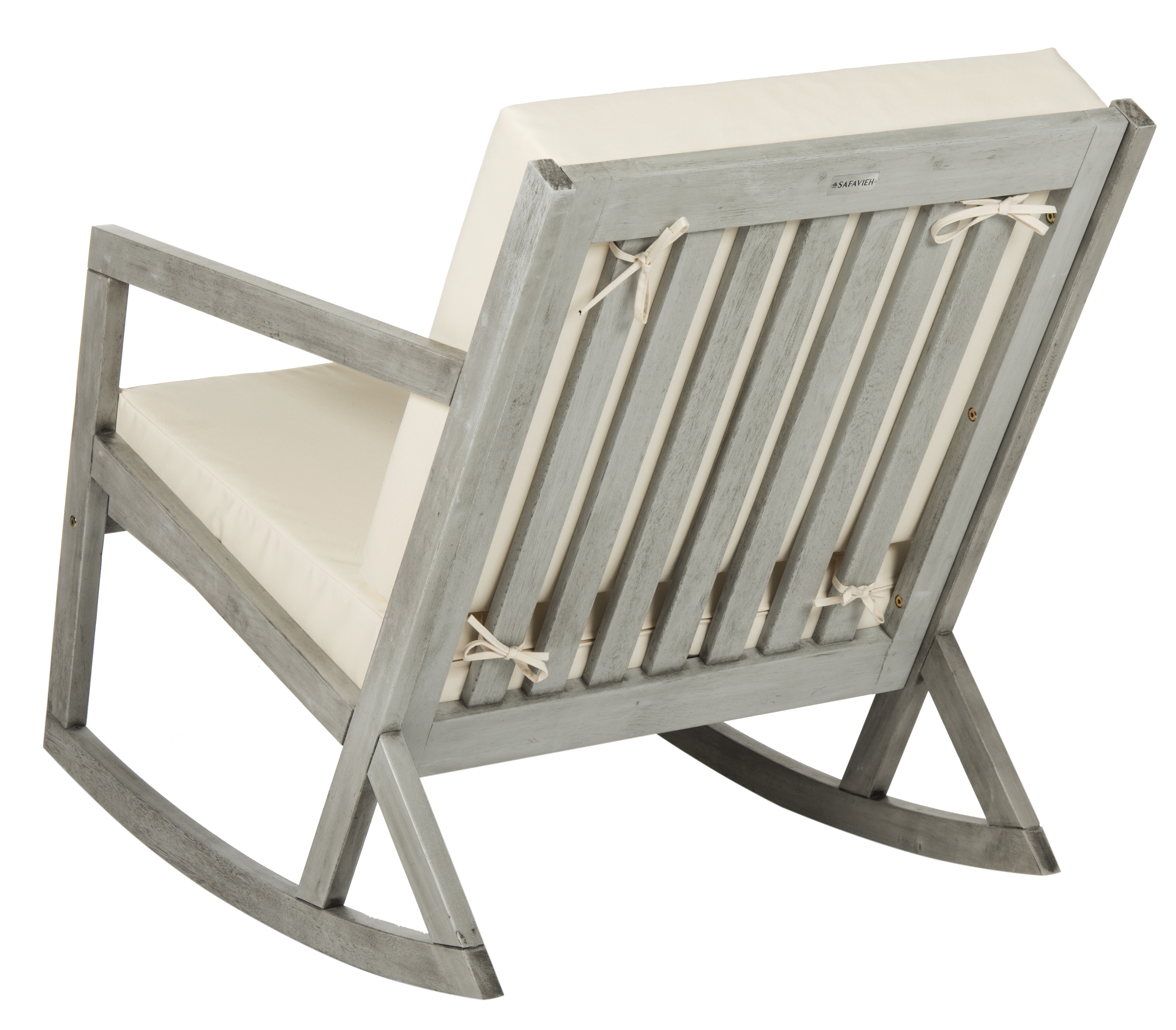 Vernon Rocking Chair - Grey/Beige - Arlo Home - Image 2