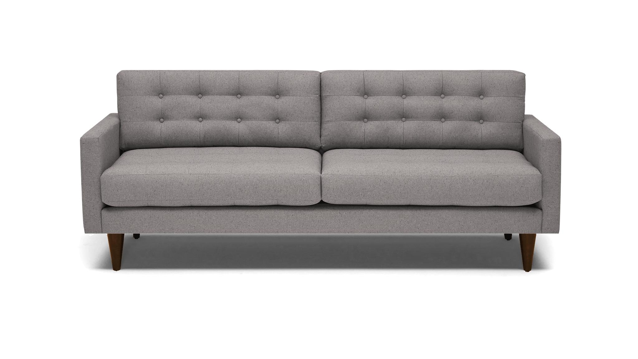 Purple Eliot Mid Century Modern Sofa - Sunbrella Premier Wisteria - Mocha - Image 0