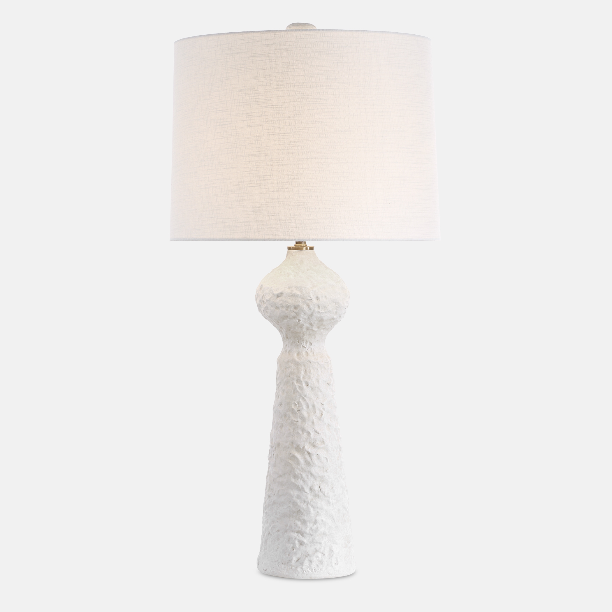 Sonata Textured White Table Lamp - Image 0