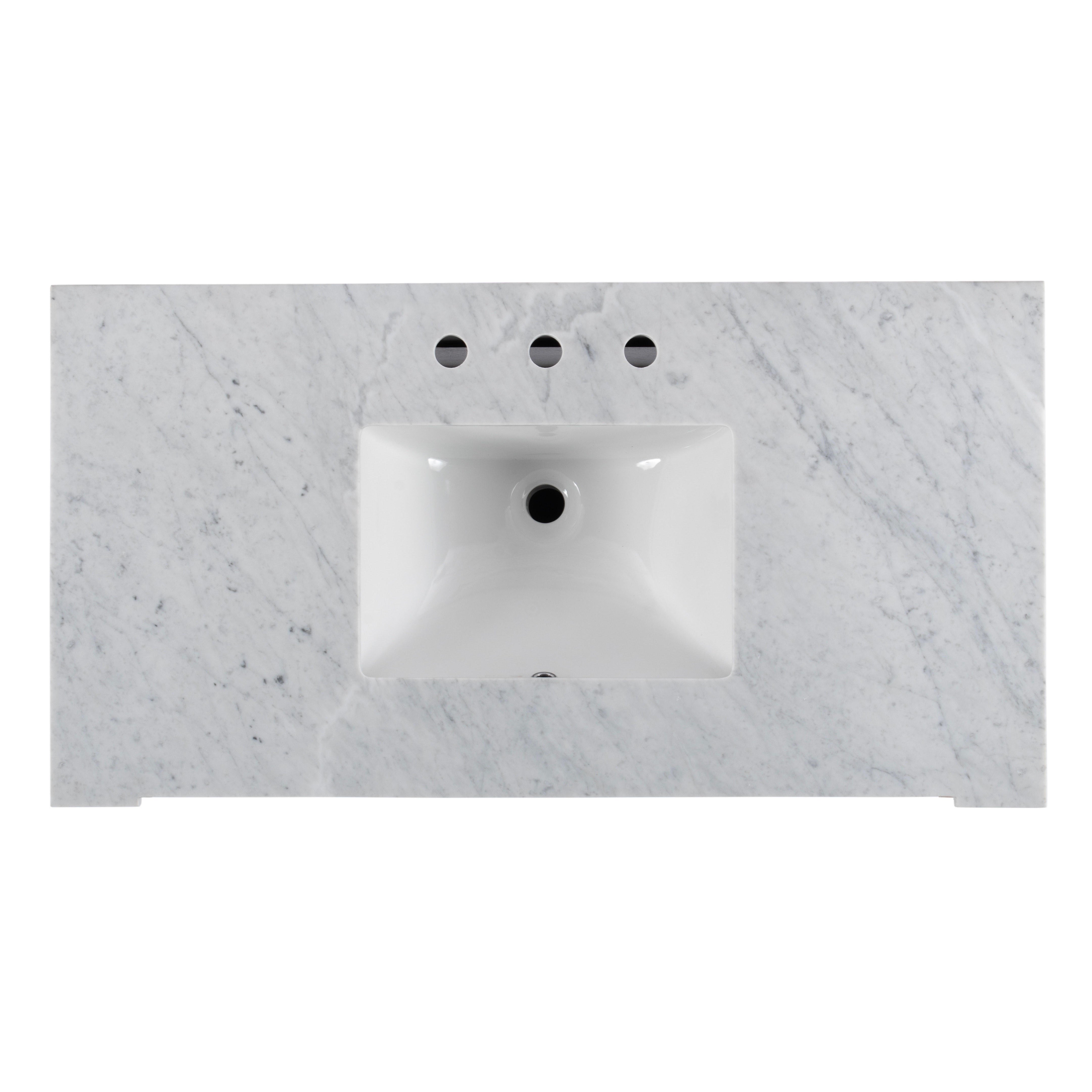 Rachelle Light Weathered Finish Bathroom Vanity - Image 2