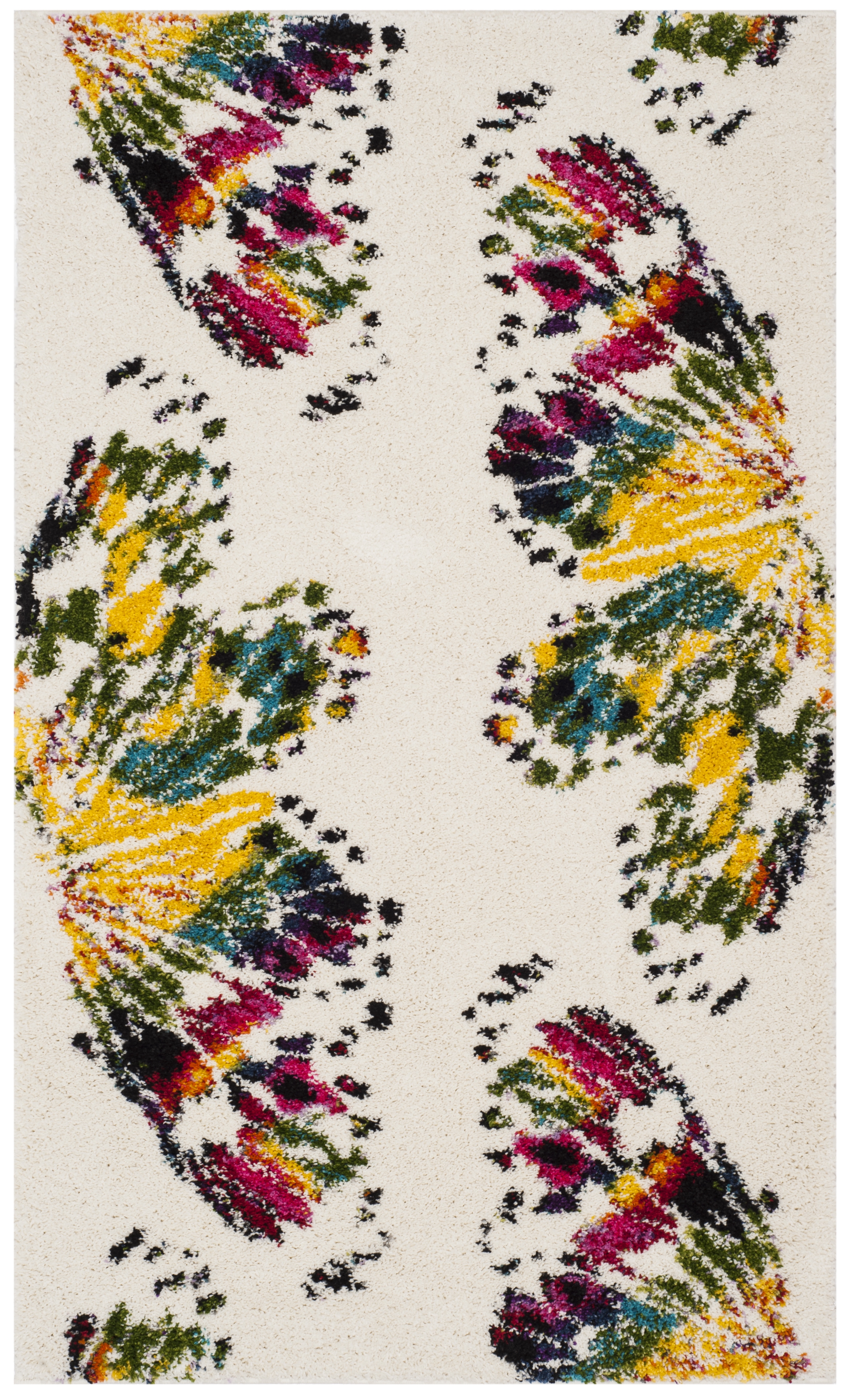 Arlo Home Woven Area Rug, FSG368A, Cream/Multi,  3' X 5' - Image 0