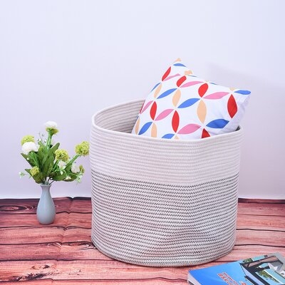 Cotton Thread Basket Home Finishing Storage Basket - Image 1
