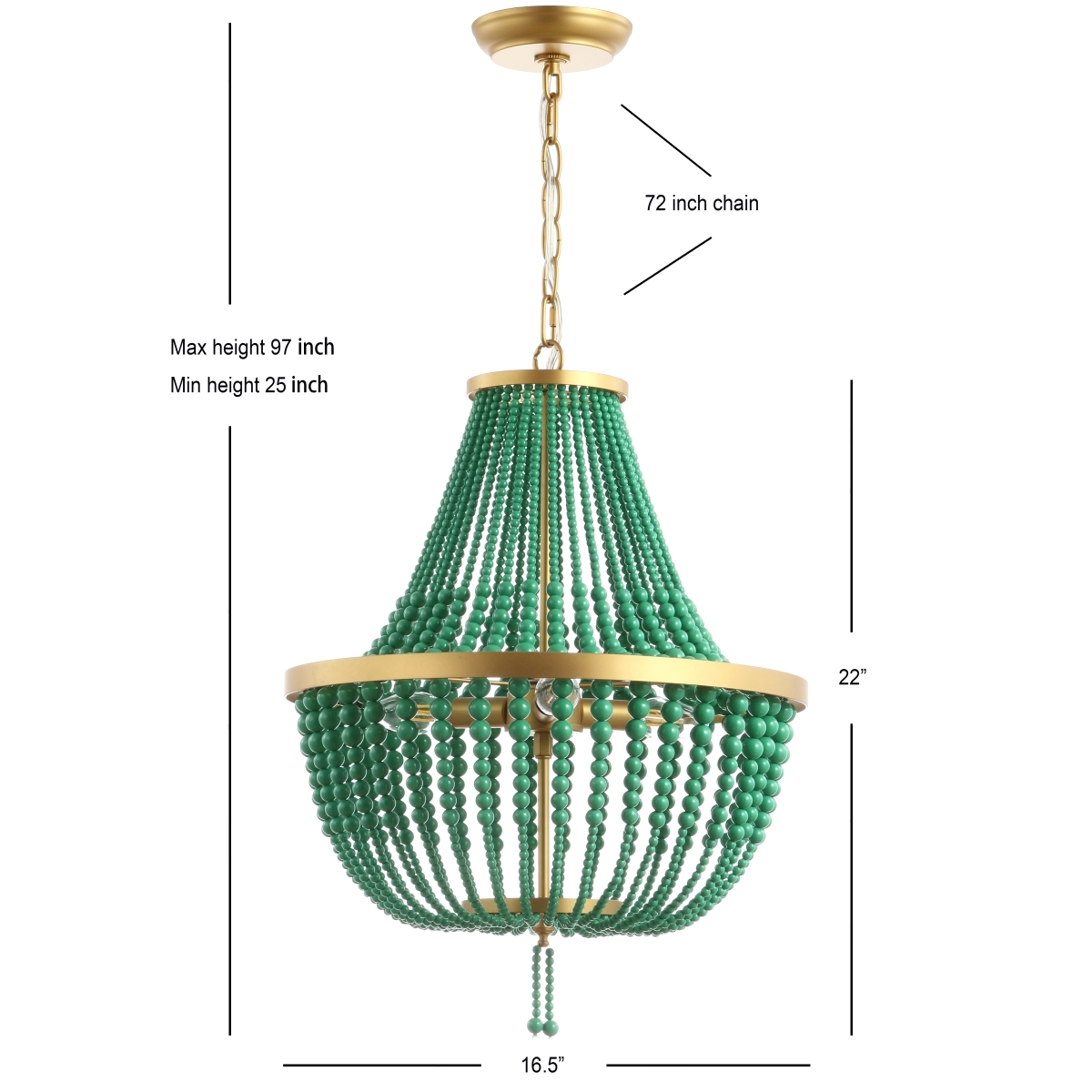 It All Started With A Lamp Cha - Green/Gold - Image 3