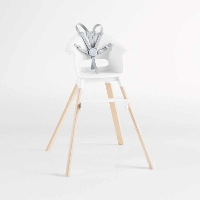 Stokke Clikk White High Chair with Adjustable Footrest - Image 3