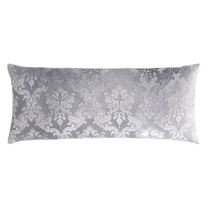 Kevin O'Brien Studio Brocade Large Rectangle Velvet Pillow Cover & Insert - Image 0