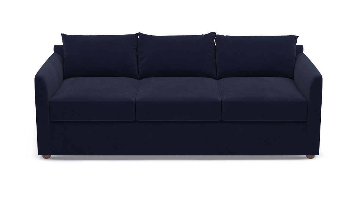 Tailored Sleeper Sofa | Navy Velvet - Image 0