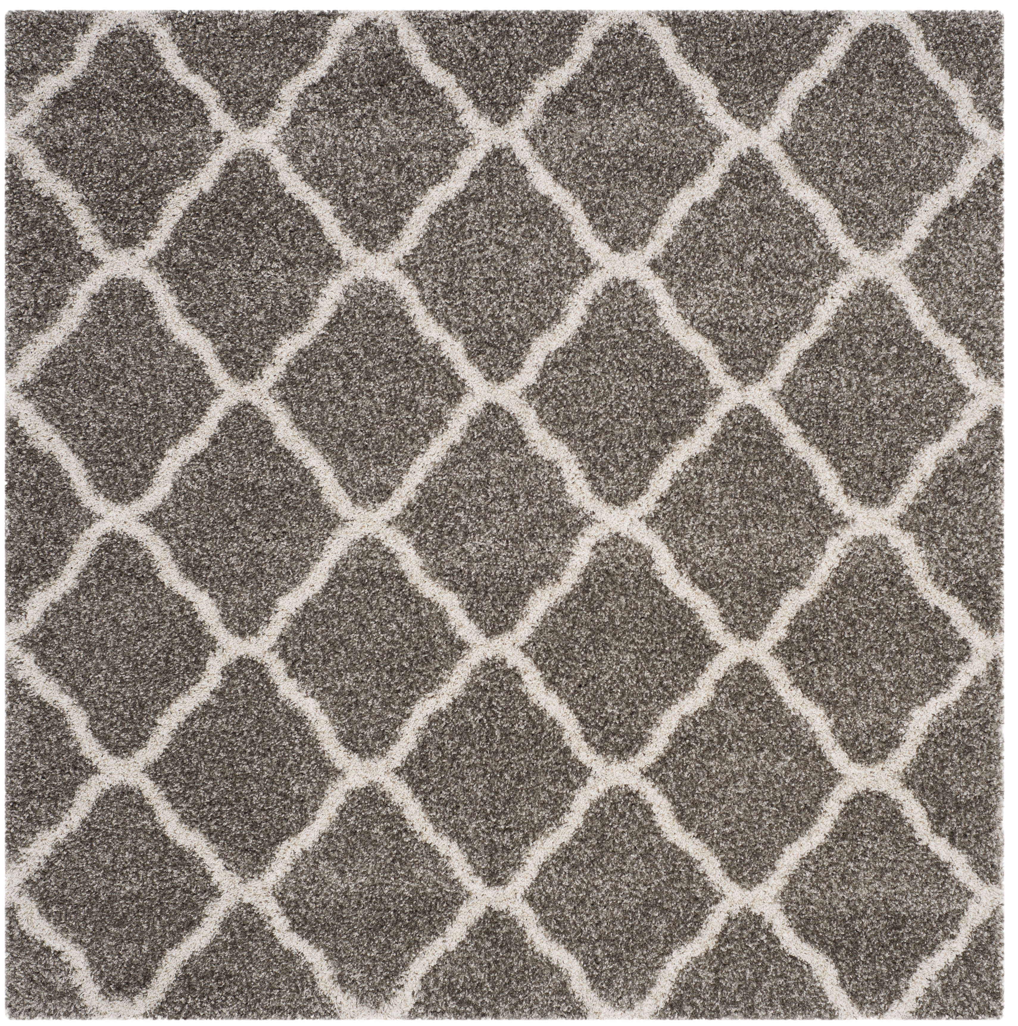 Arlo Home Woven Area Rug, SGH283B, Grey/Ivory,  7' X 7' Square - Image 0