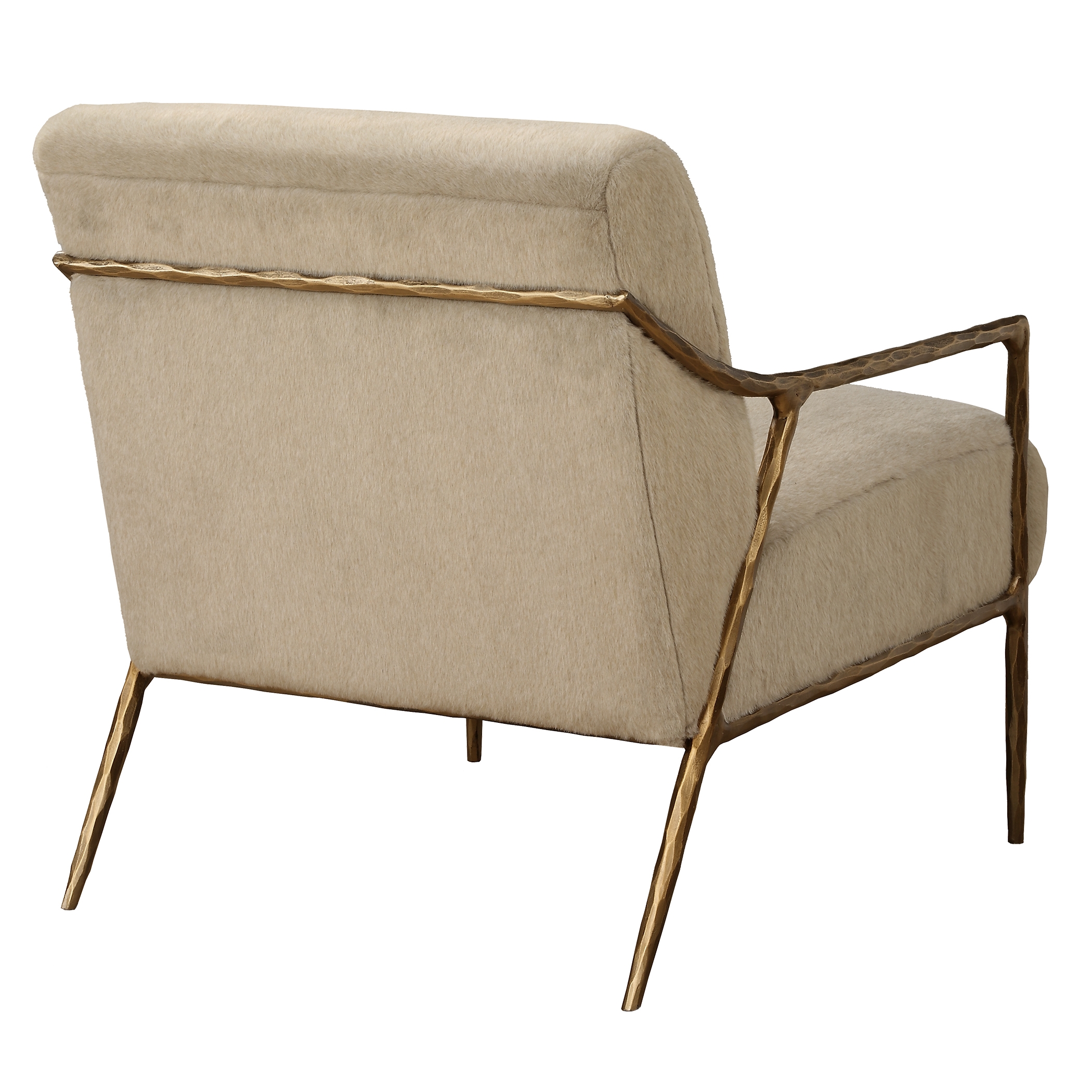 Kashmir Aged Gold Accent Chair - Image 5