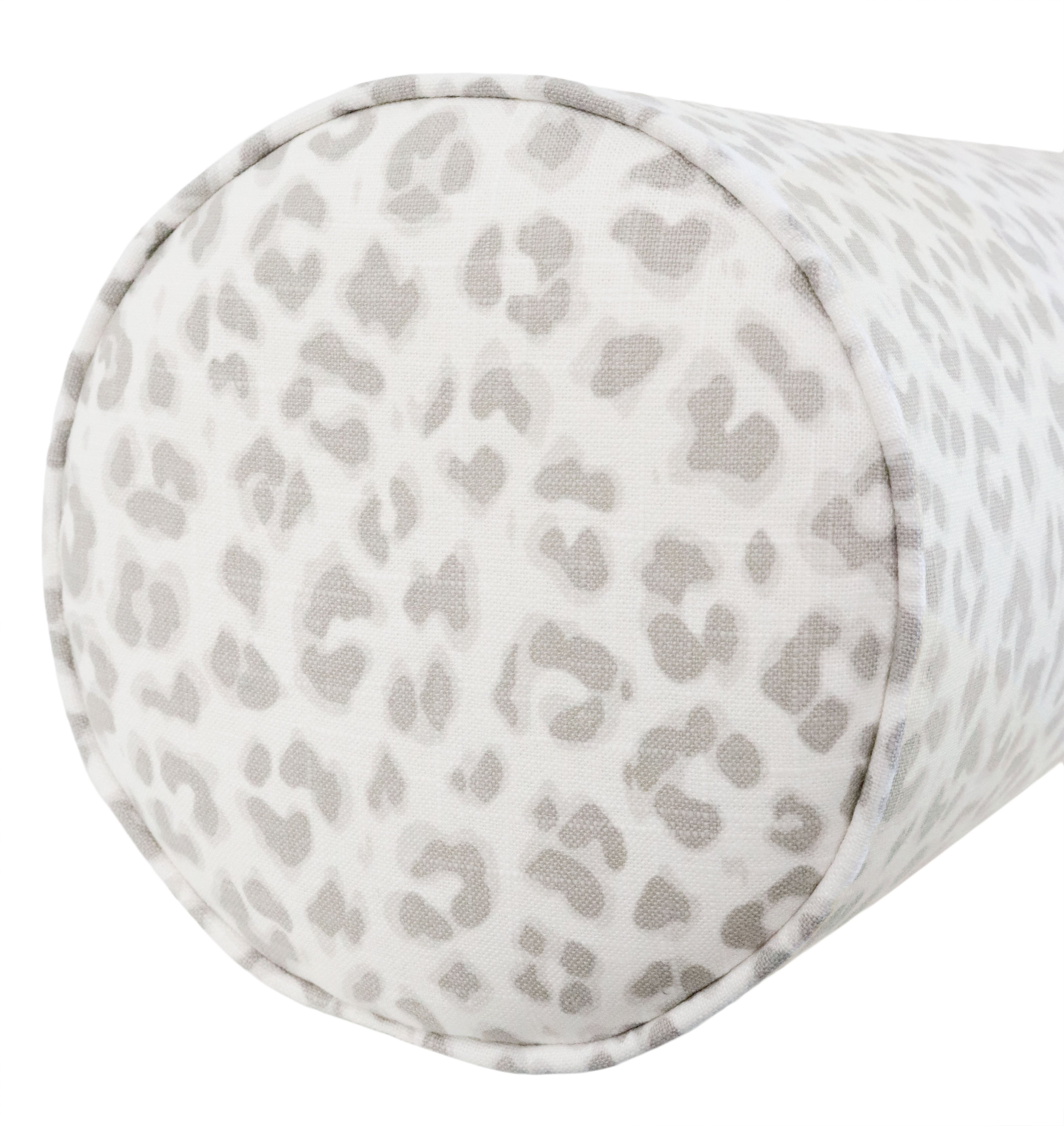 THE BOLSTER :: COUGAR LINEN PRINT // STONE - Sample 4" X 4" - Image 2