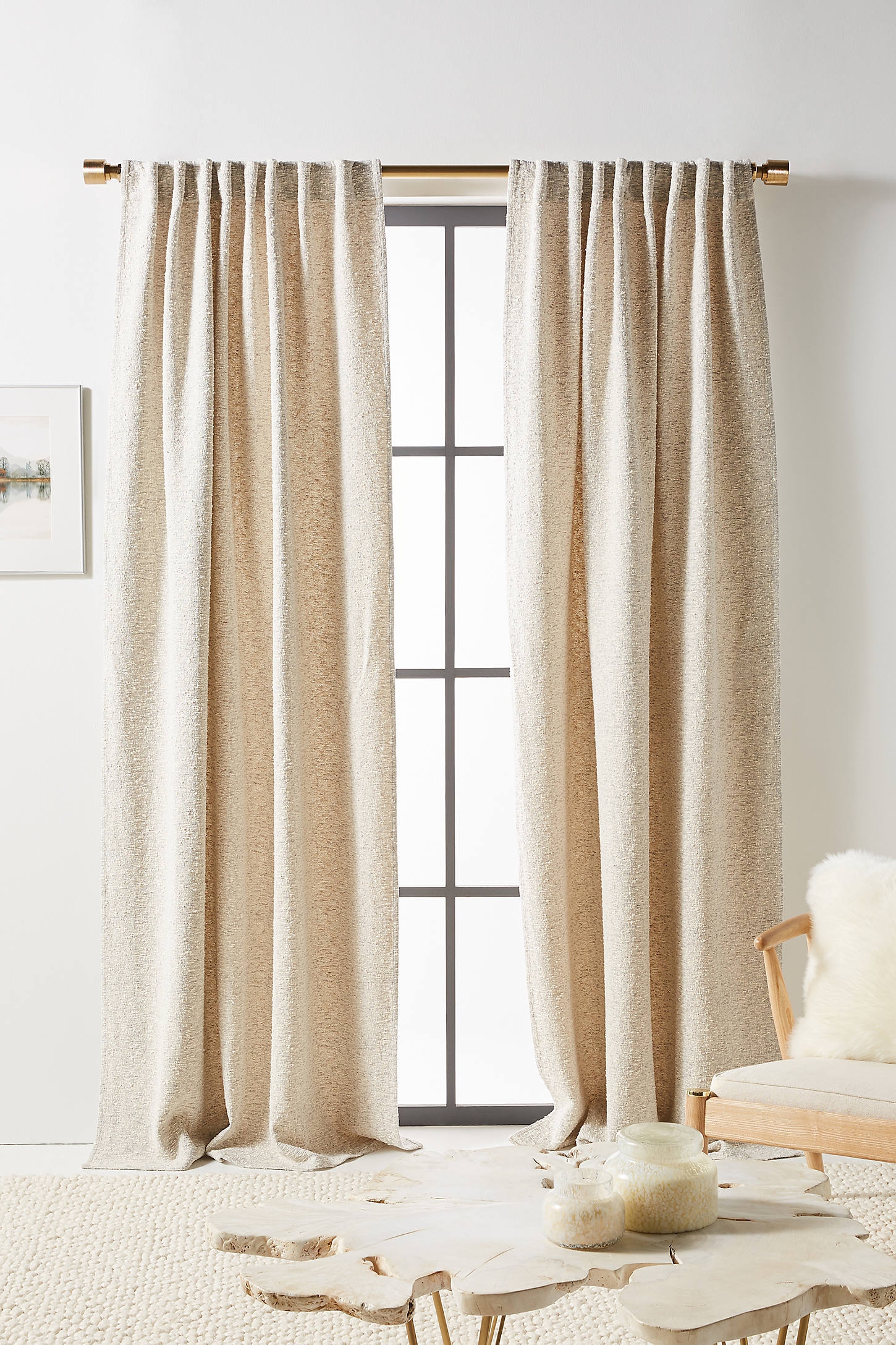 Malia Curtains, Set of 2 - Image 0