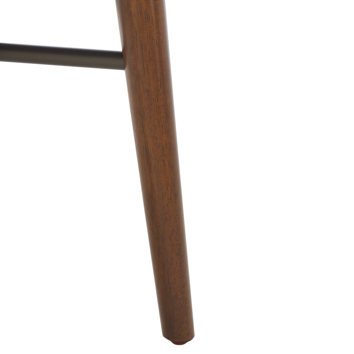 Scully 1 Drawer Nightstand - Medium Oak / Antique Gold - Safavieh - Image 4