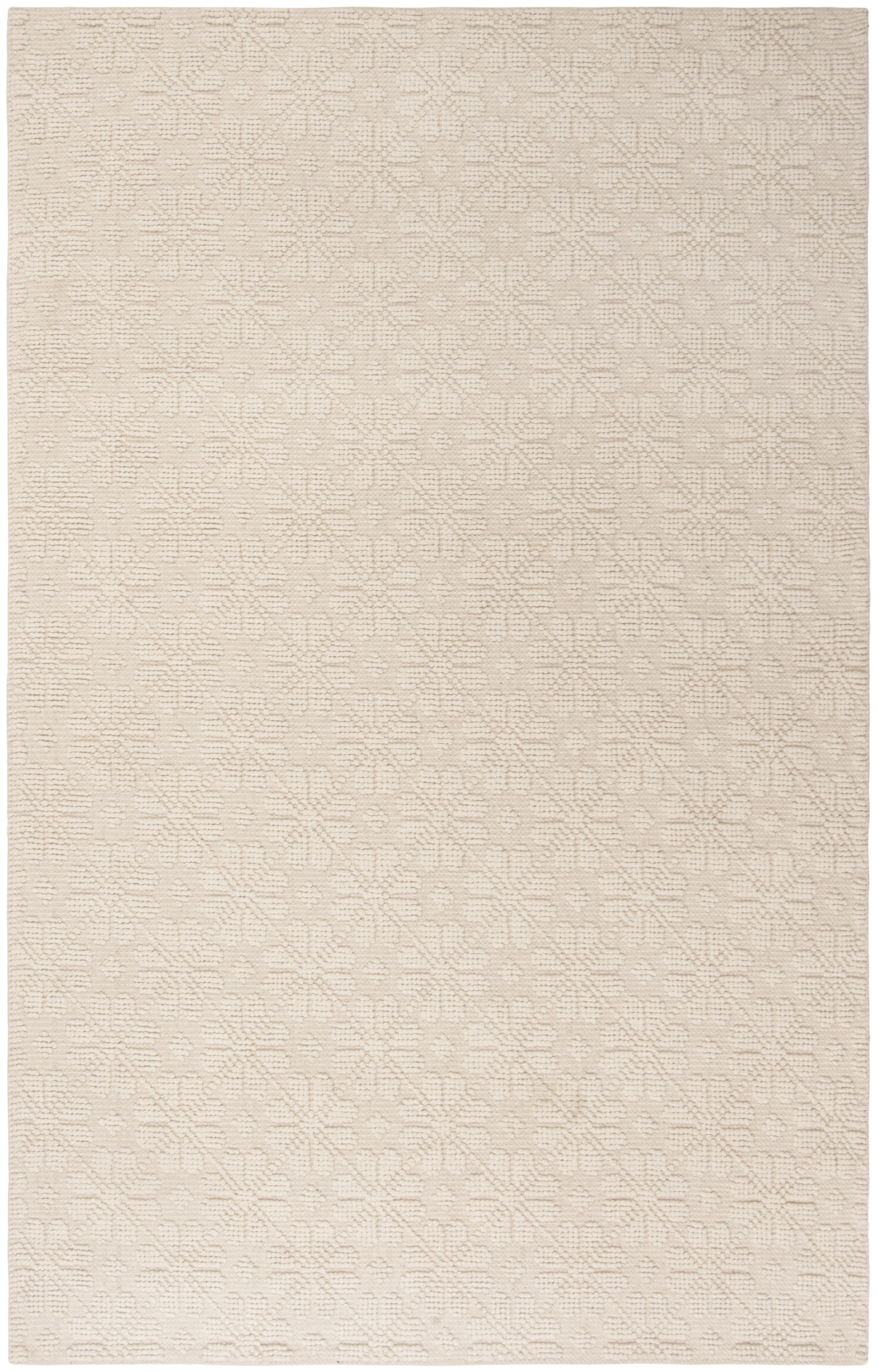 Arlo Home Hand Woven Area Rug, VRM303A, Ivory,  5' X 8' - Image 0