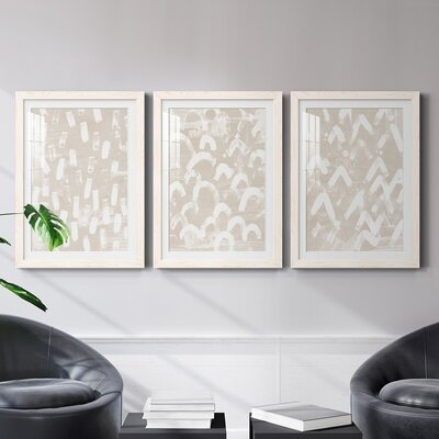 Earth Etching I - 3 Piece Picture Frame Print Set - Image 0