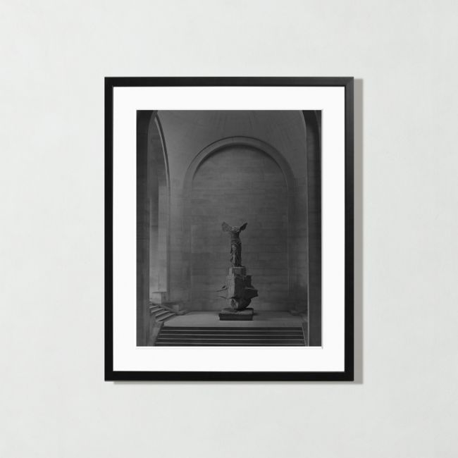 'The Louvre' Photographic Print in Black Frame 17"x21" - Image 0