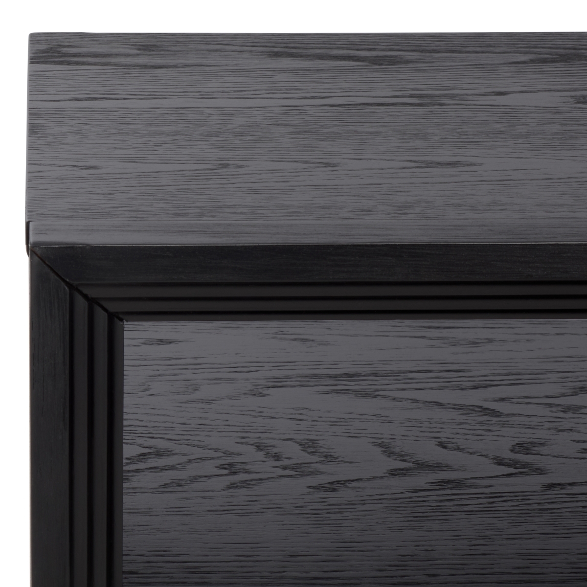 Akanksha 2 Drawer Nightstand - Black - Safavieh - Image 2