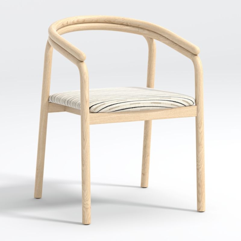 Redonda Wood Upholstered Dining Chair - Image 2