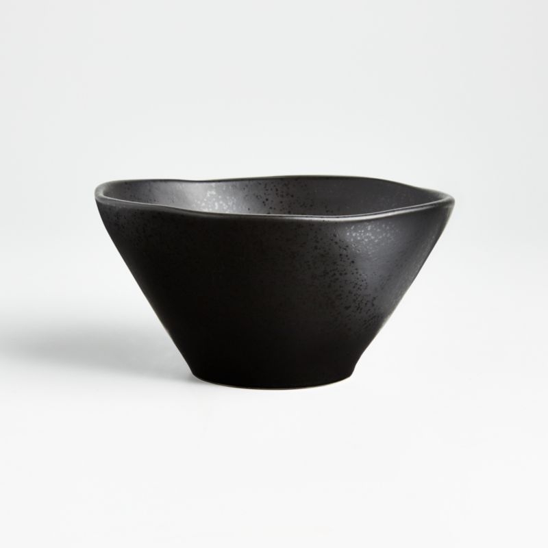 Marin Matte Black Cereal Bowls, Set of 8 - Image 9