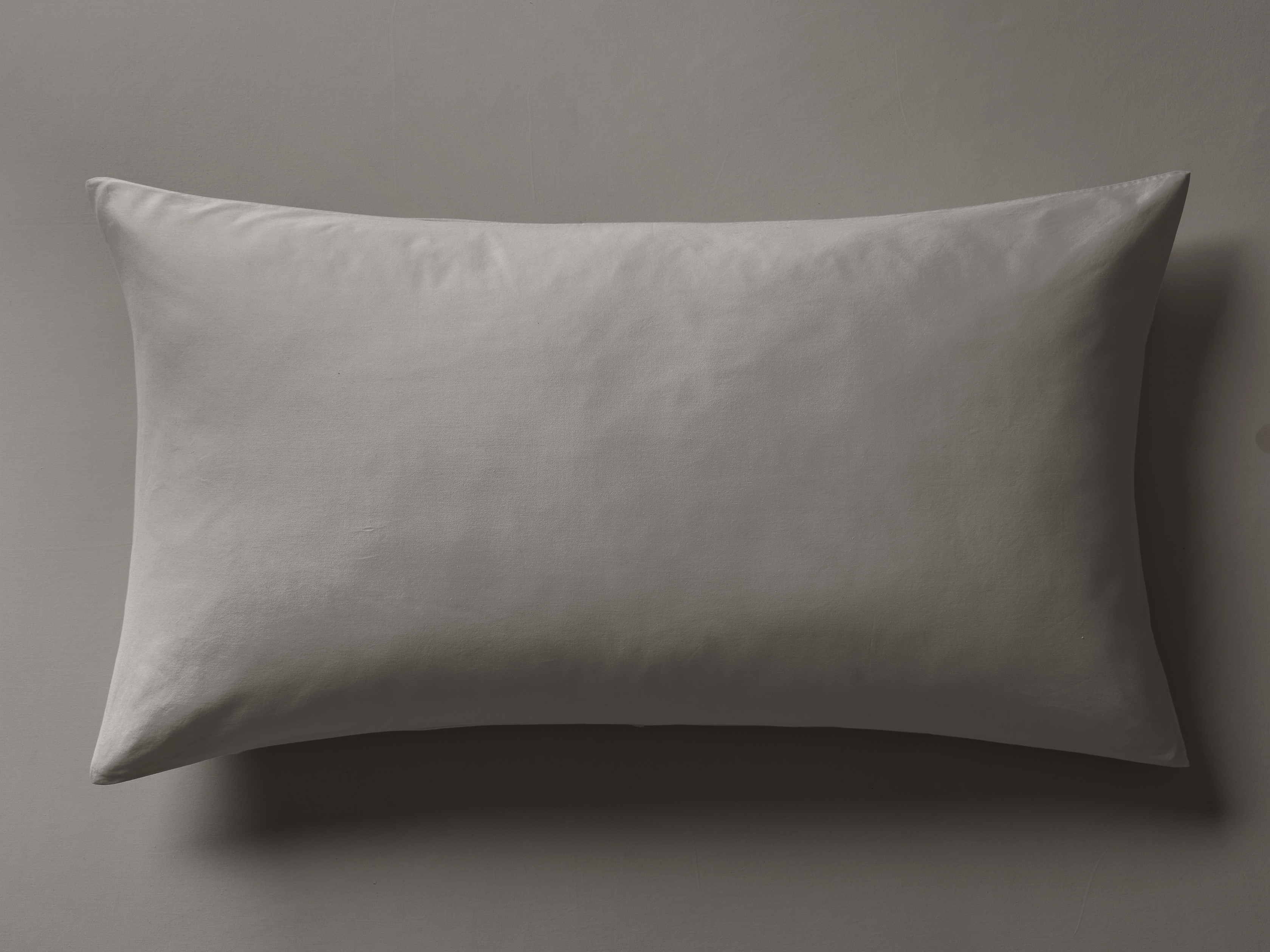 Italian Garment-Dyed Sham Sateen Standard in Brown - Image 0