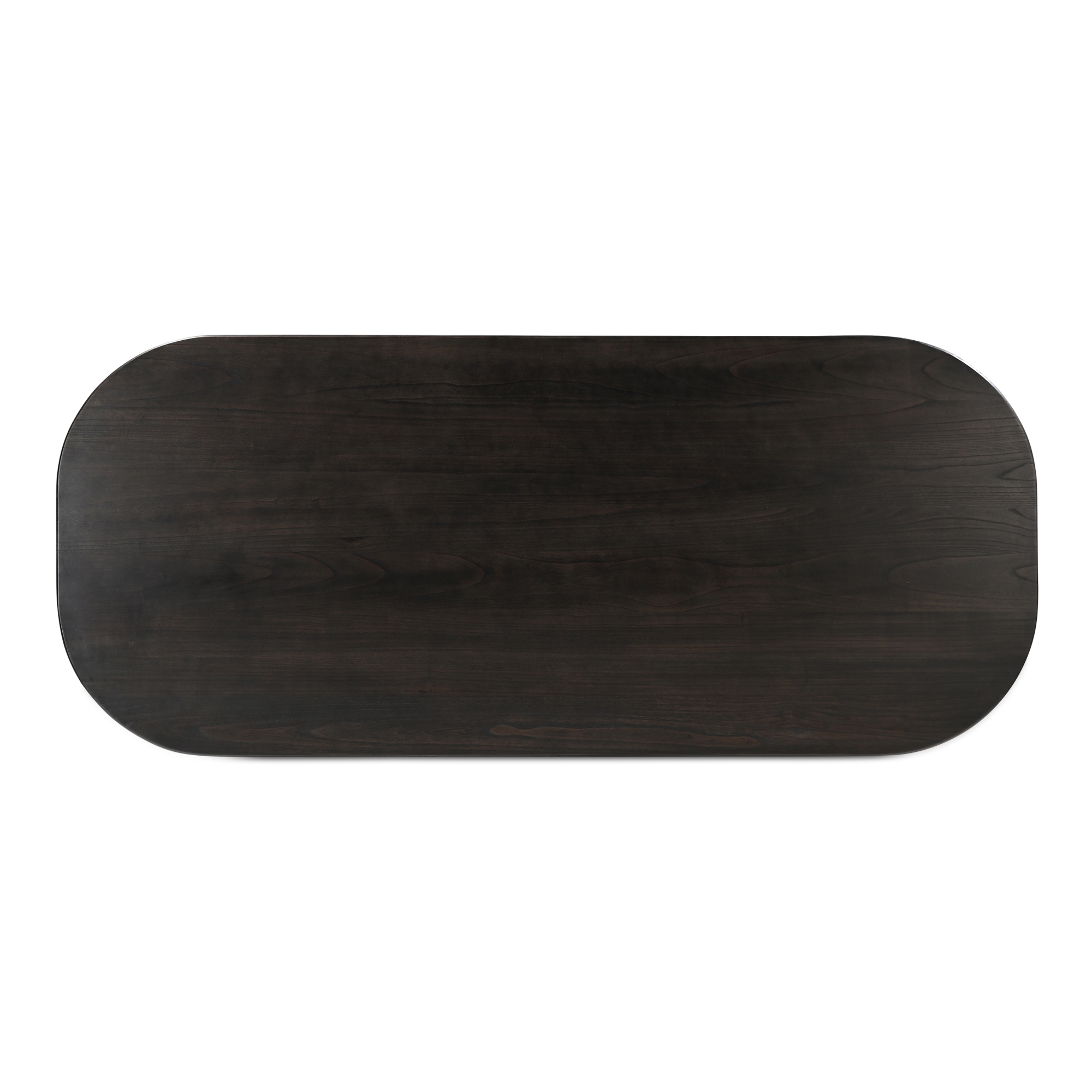 Glenn Oval Dining Table Dark Brown - Image 3
