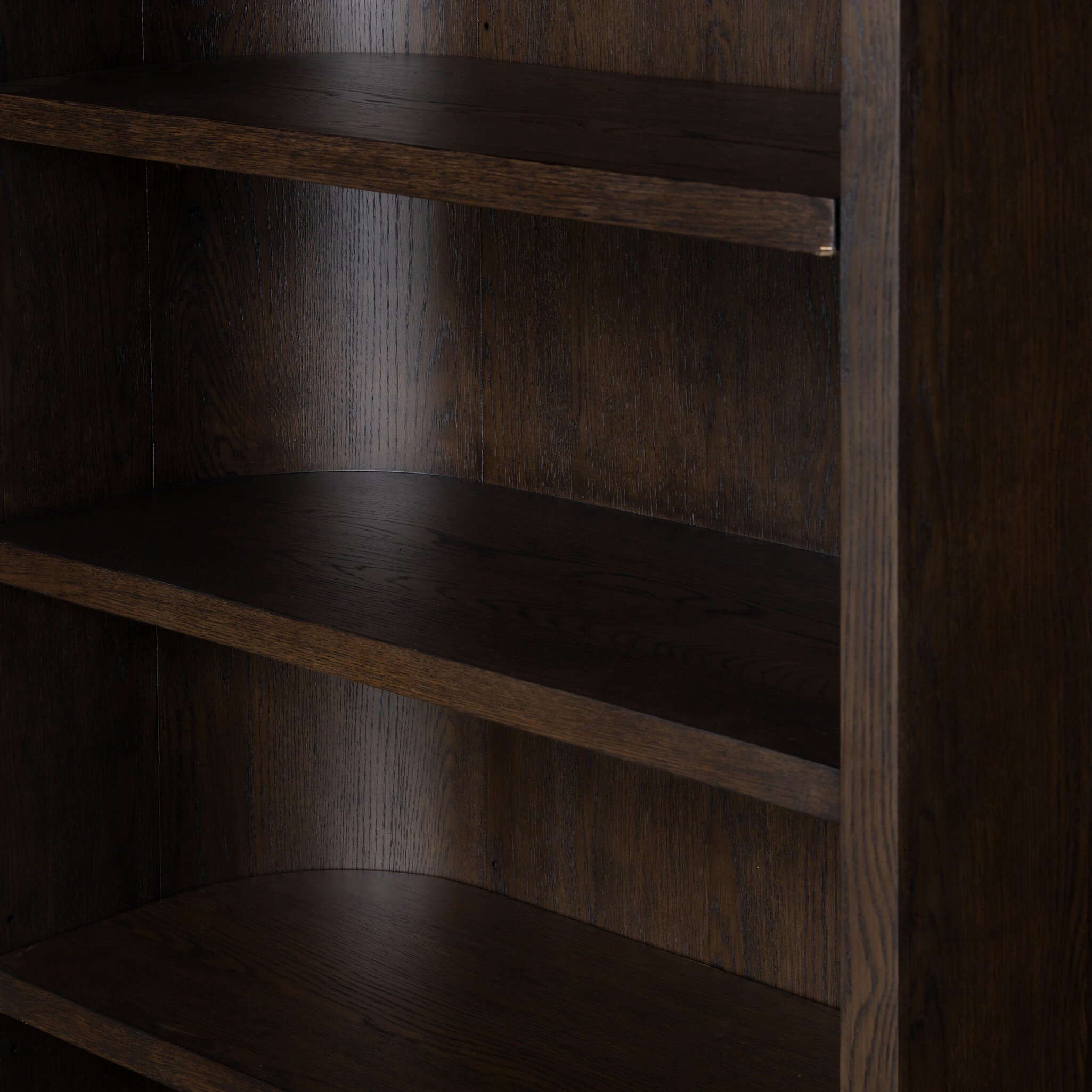 Lockhart Bookcase - Rubbed Black Oak Solid - Image 6
