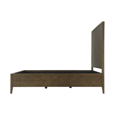 California King Solid Wood Platform Bed - Image 0