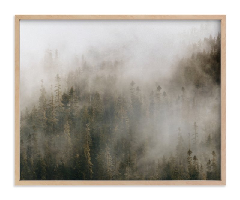 Pacific North Fog Art Print - Image 0