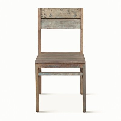 Fleta Solid Wood Side Chair in Light Brown (Set of 2) - Image 0